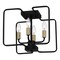 Quoizel Cox 4-Light Matte Black Semi-Flush Mount COX1712MBK - alternate 5